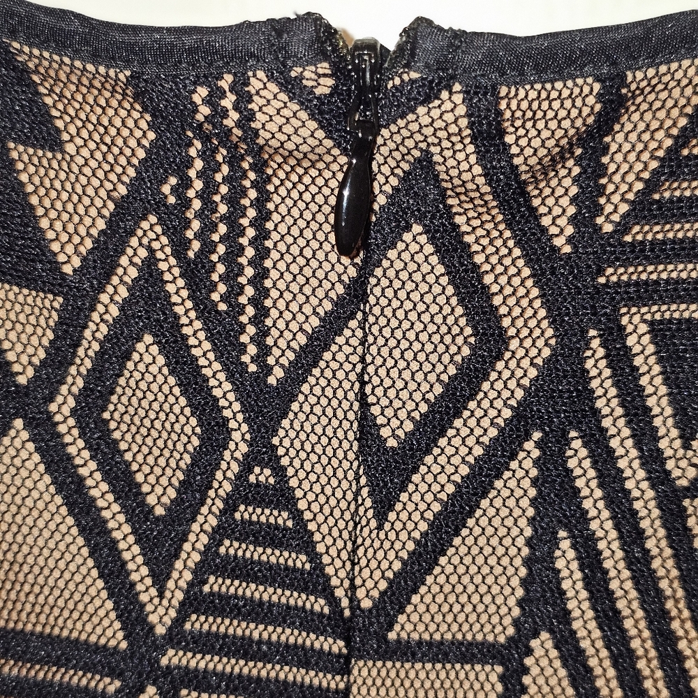Lane Bryant | Black Lace Asymmetric Handkerchief Top - Picture 2 of 4